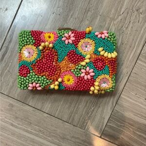 NWT • DOLCE VITA “Taormina” Beaded Clutch